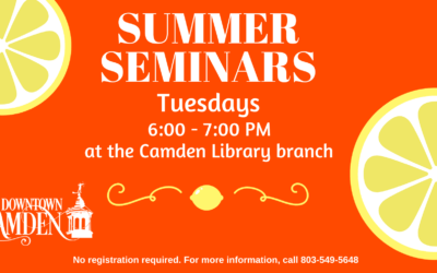 Small Business Workshop Summer Series Running June – August at Camden Library Branch