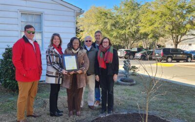 Arbor Day Ceremony Honoring 50th Anniversary at Arts Center of Kershaw County