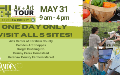 Kershaw County Ag+ Art Tour is Saturday May 31st