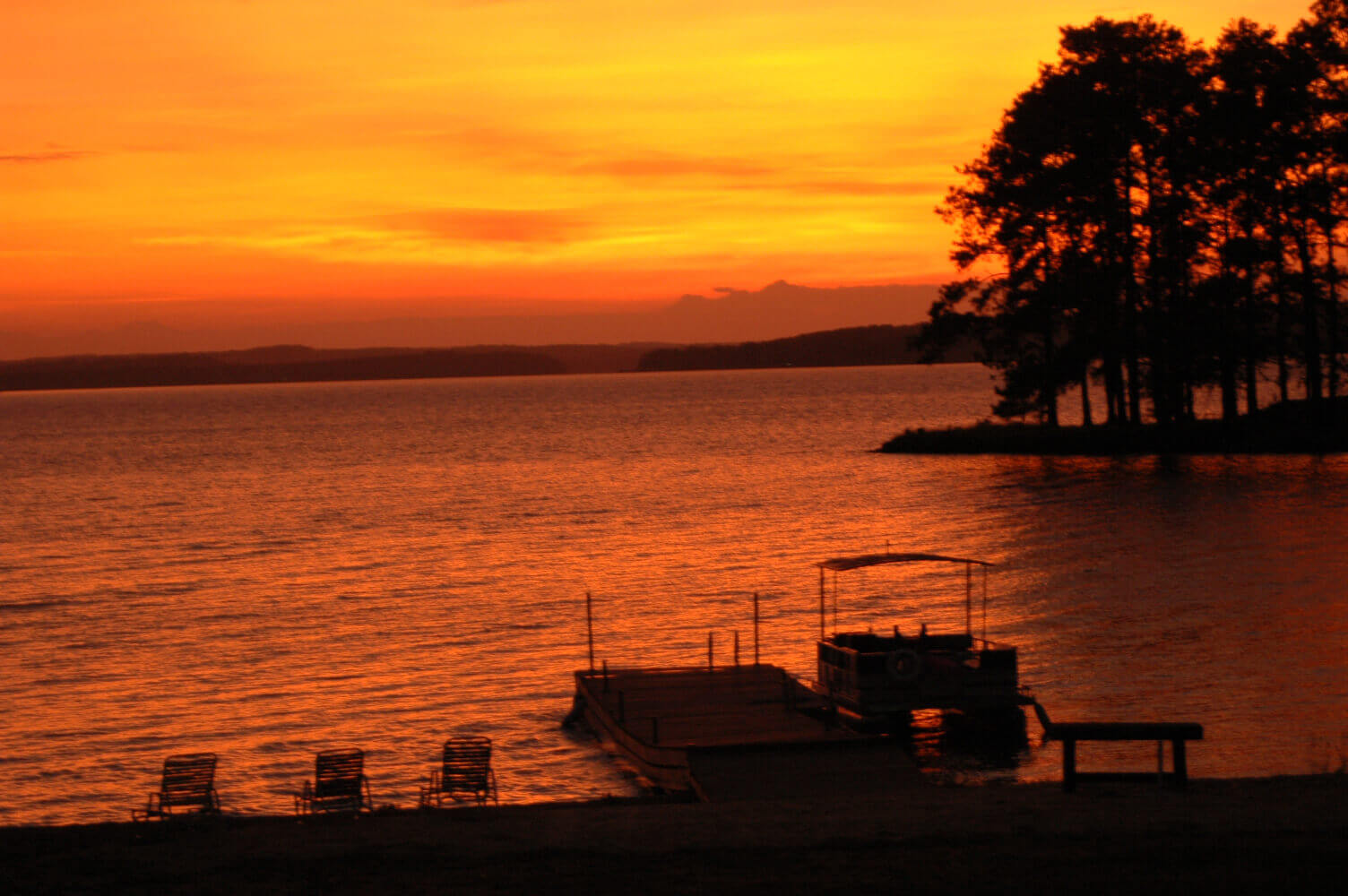Drop A Line in The Water at Lake Wateree