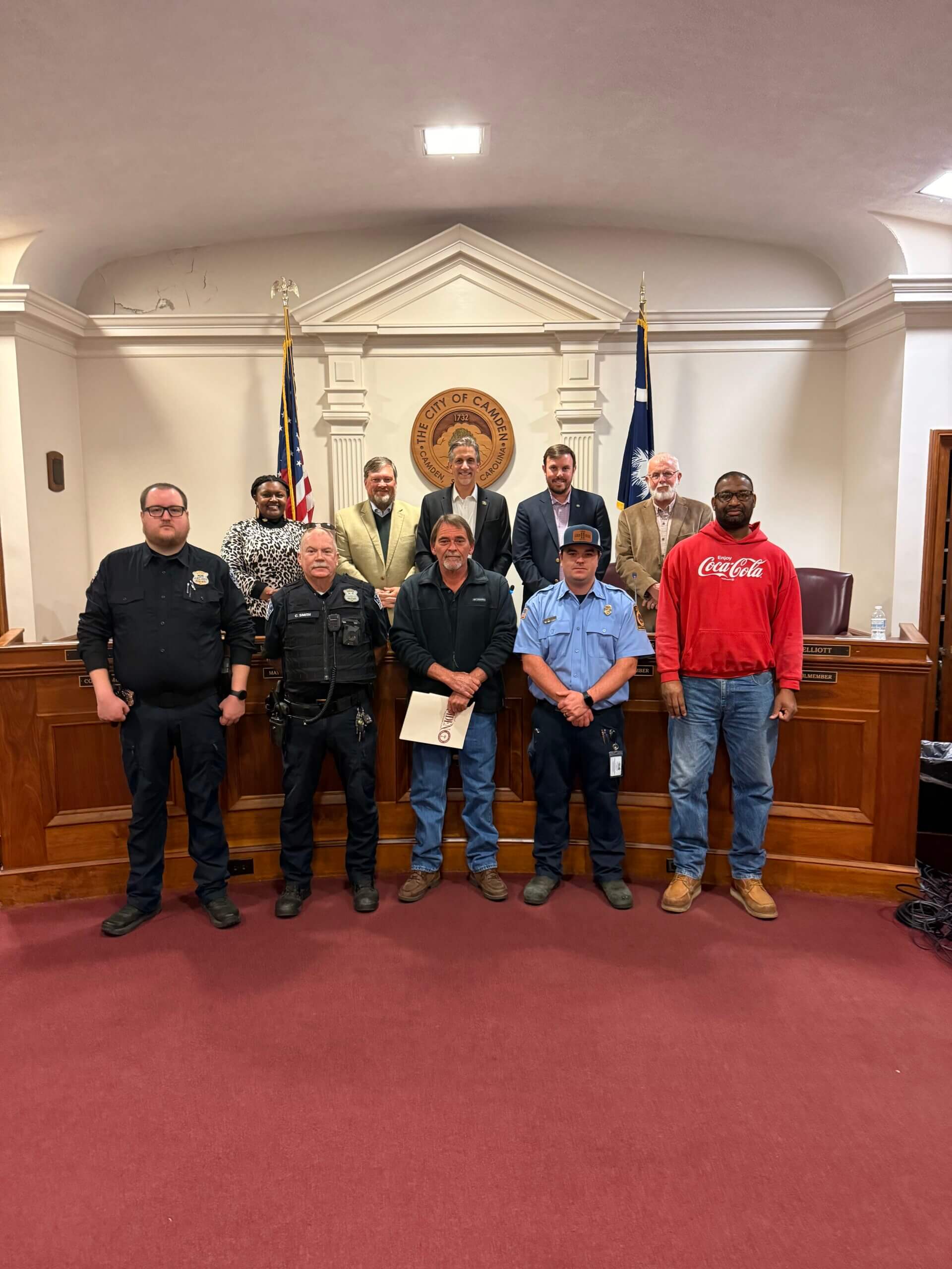 December Service Recognition Pic