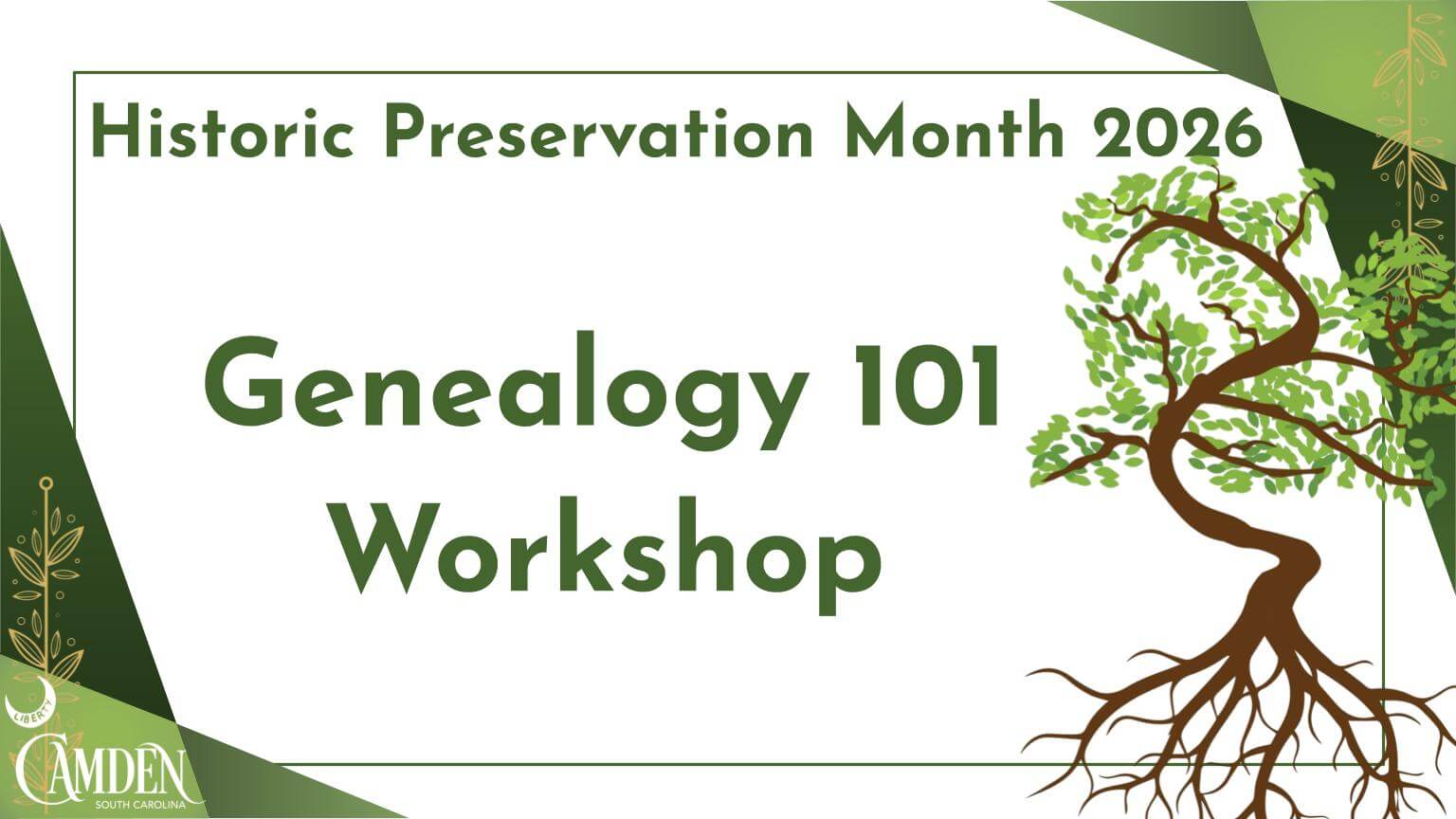 HPM 2 - Experience Camden, South Carolina