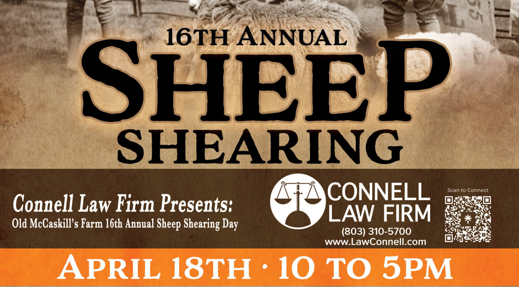 OldMcCaskillFarmsSheepShearingPoster26'Final (2).jpg - Experience Camden, South Carolina