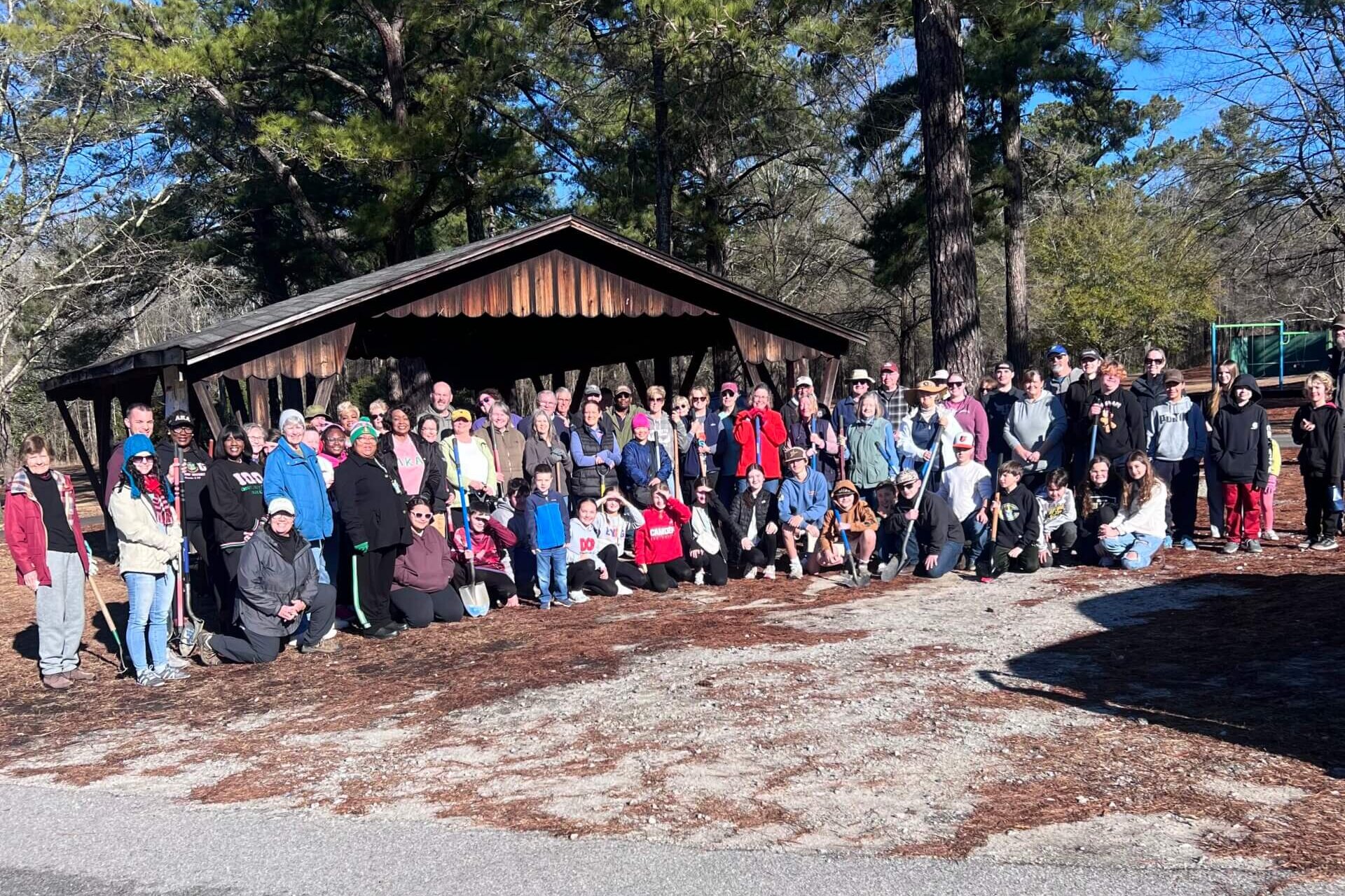 Volunteers from Community Tree Platning Day 2026