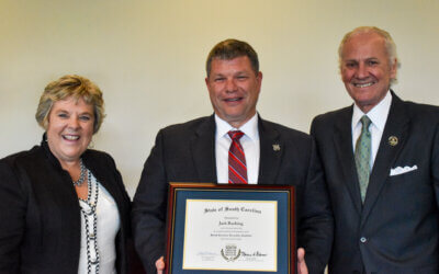 Camden Police Chief Jack Rushing Graduates from South Carolina Executive Institute
