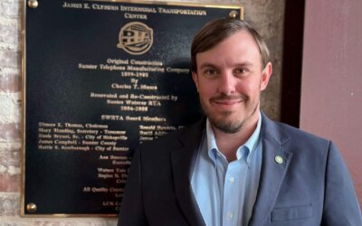 Camden Council Member William Wilkes Named Chairman of the Board of Directors for Santee Wateree Regional Transportation Authority