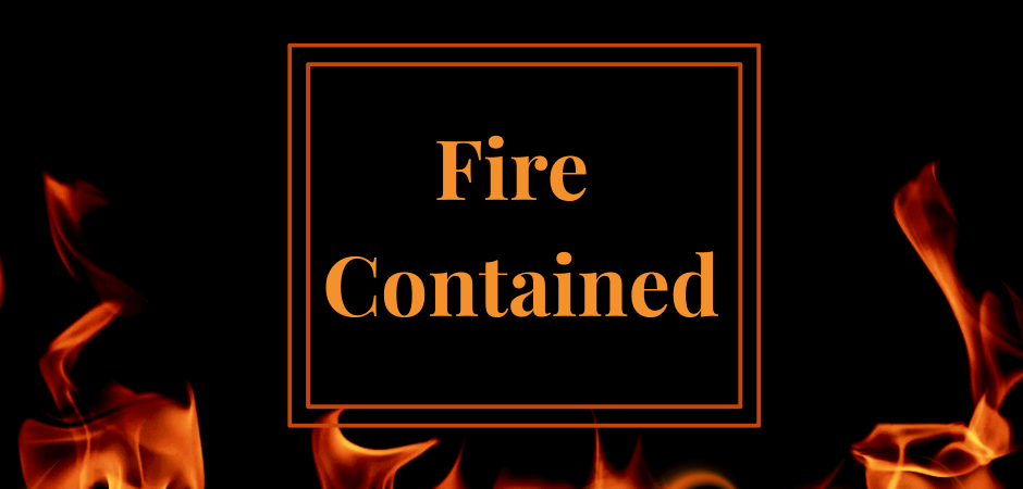 Orange Simple Burning Sale The Hottest Sale Of The Year Flashy Flames Facebook Post