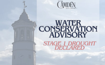 Stage 1 Drought Declared; City of Camden Urges Voluntary Water Conservation