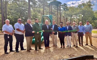 City of Camden Celebrates Ribbon Cutting for Upgraded Playground Equipment at Boykin Park