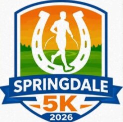 2026 Springdale logo.jpg - Experience Camden, South Carolina A logo for the Springdale 5K 2026 shows a runner inside a horseshoe with a landscape background. SPRINGDALE 5K 2026 is written below. The United Way Kershaw County logo is at the bottom.